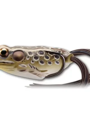 Achetez en ligne - Livetarget Frog Walking Bait Fauve-Brun 6,5cm 21gr Flottant Imitation de Grenouille