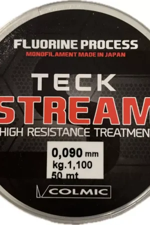 __Colmic__ Teck Stream 50m 0,090mm Bas de ligne monofilament | Cette semaine uniquement