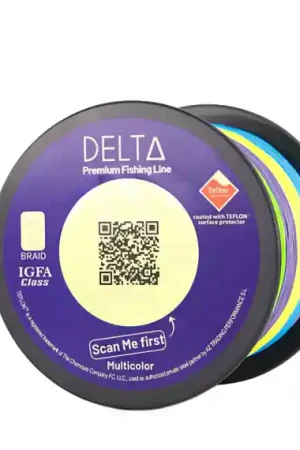 Bientôt épuisé - DELTA Teflon X8 Braid Multicolour 300m